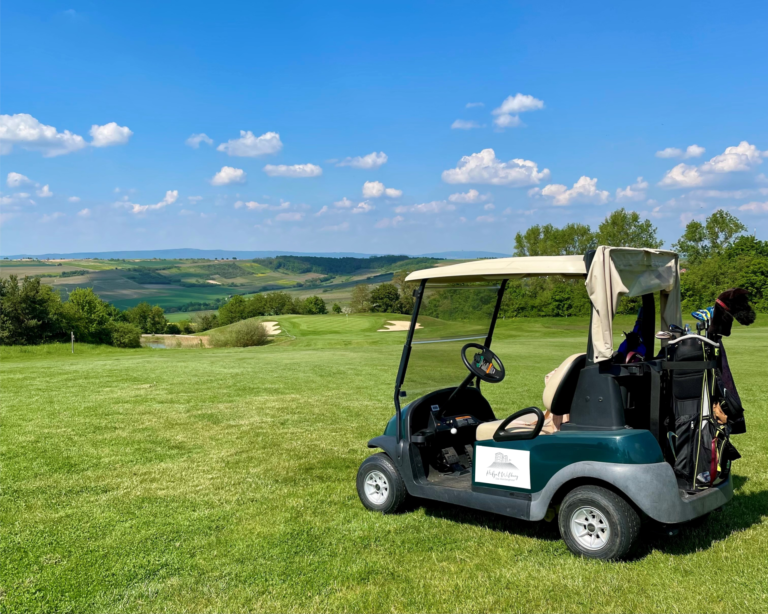 Hotel Golf Cart auf Golfclub Rheinhessen